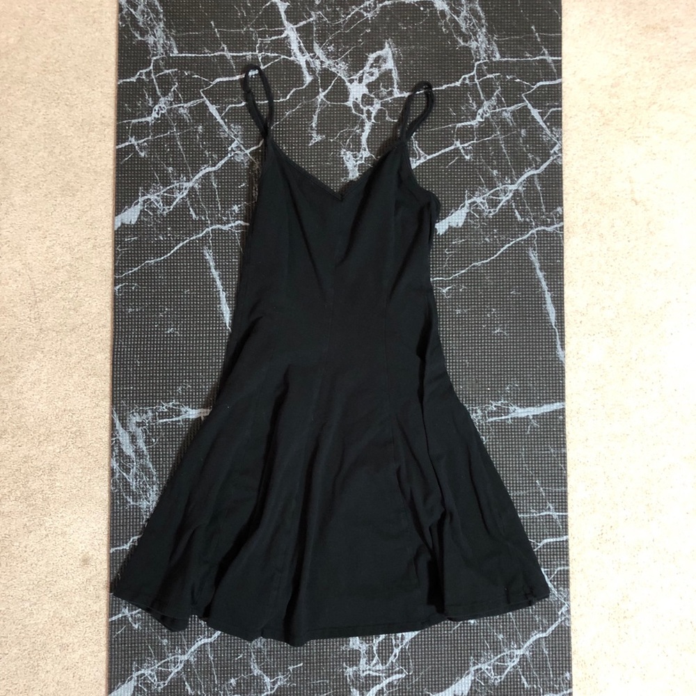 American Eagle A-Line Black Sundress
